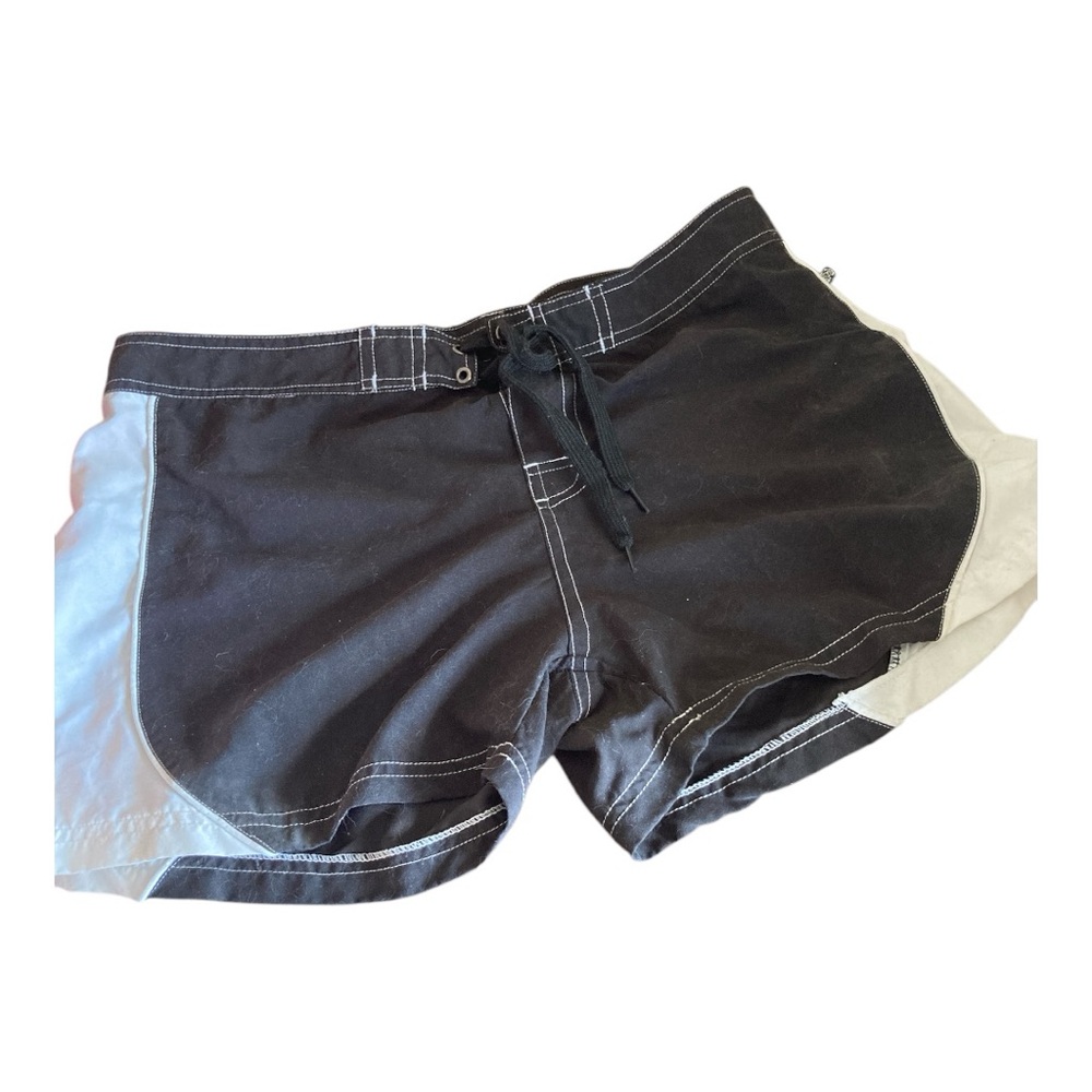 Black and white Board Shorts